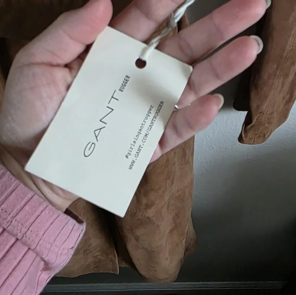 Brown Suede Women's Coat